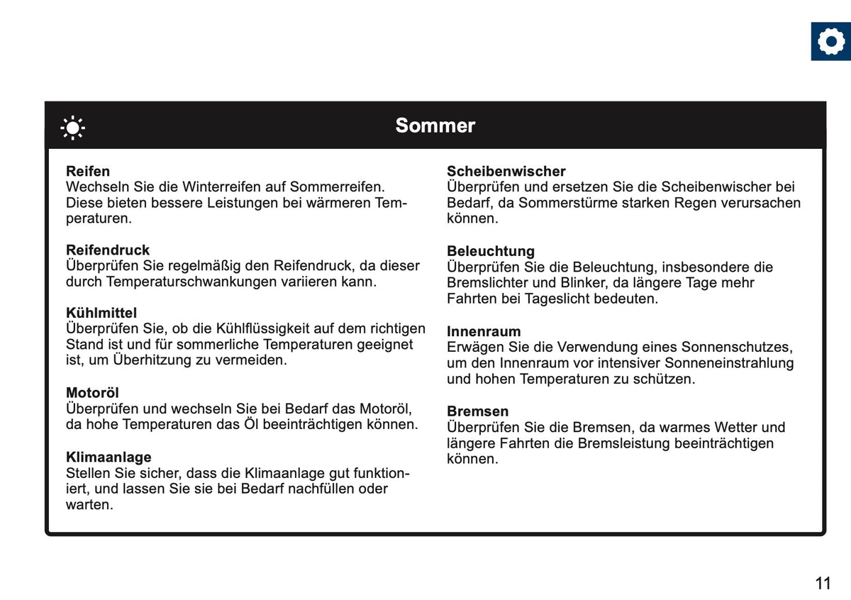 Lexus Maintenance Book | German