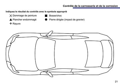 Lexus Maintenance Book | French