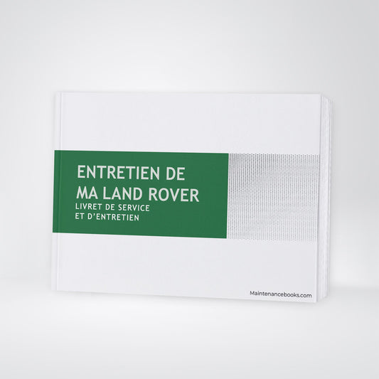 Land Rover Maintenance Book | French