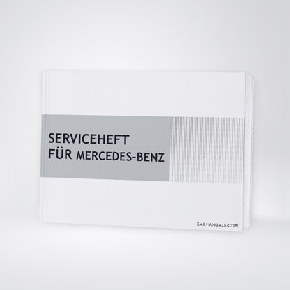 Mercedes-Benz Maintenance Book | German