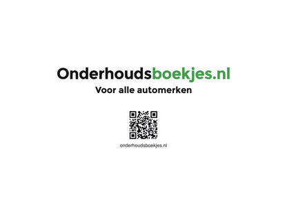 Mazda Maintenance Book | Dutch