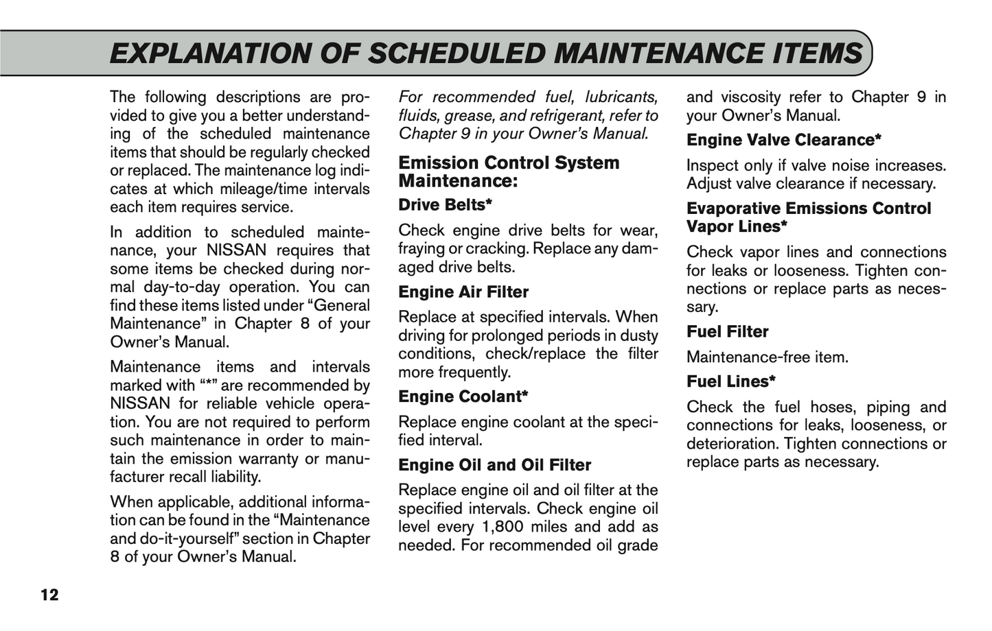 2016 Nissan GT-R Service & Maintenance Guide | English