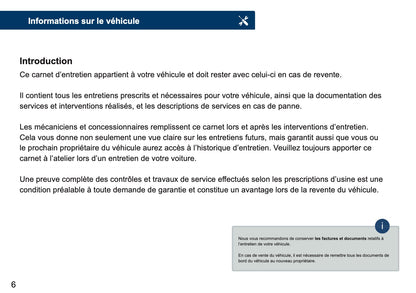 Nissan Maintenance Book | French