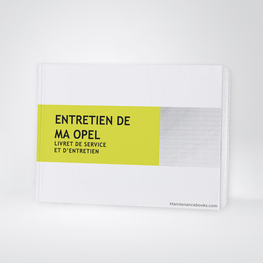 Opel Maintenance Book | French