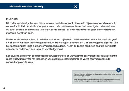 Toyota Maintenance Book | Dutch