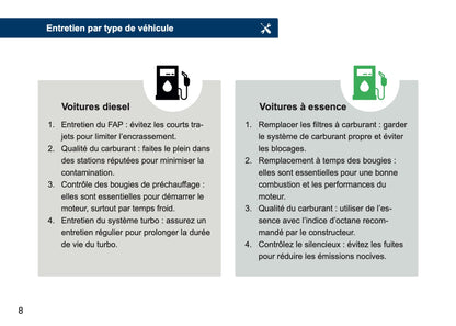 Volkswagen Maintenance Book | French