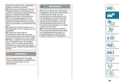 2024-2025 Abarth 500e Owner's Manual | Dutch