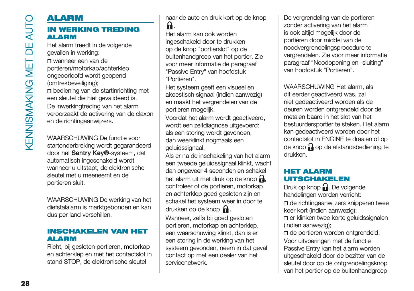 2024-2025 Abarth 500e Owner's Manual | Dutch