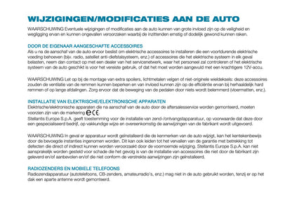2024-2025 Abarth 500e Owner's Manual | Dutch