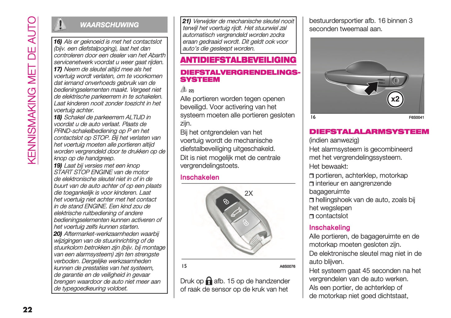 2024-2025 Abarth 600e Owner's Manual | Dutch