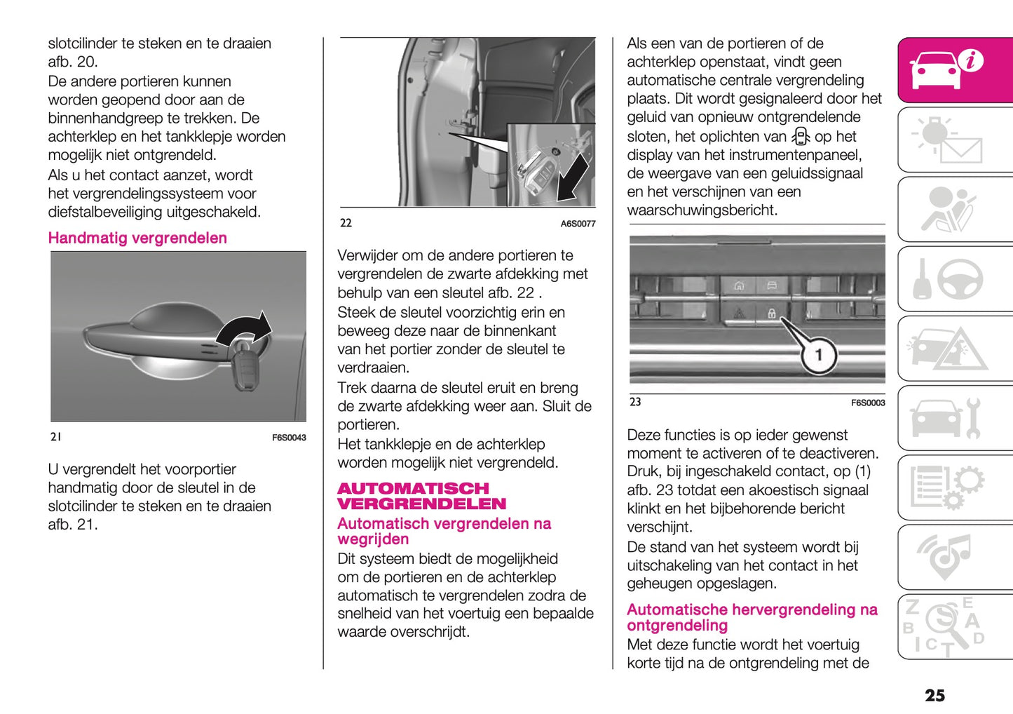 2024-2025 Abarth 600e Owner's Manual | Dutch