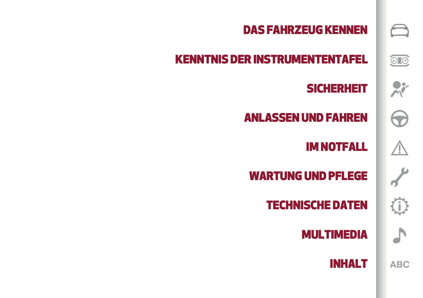 2023 Alfa Romeo Giulia Bedienungsanleitung | Deutsch