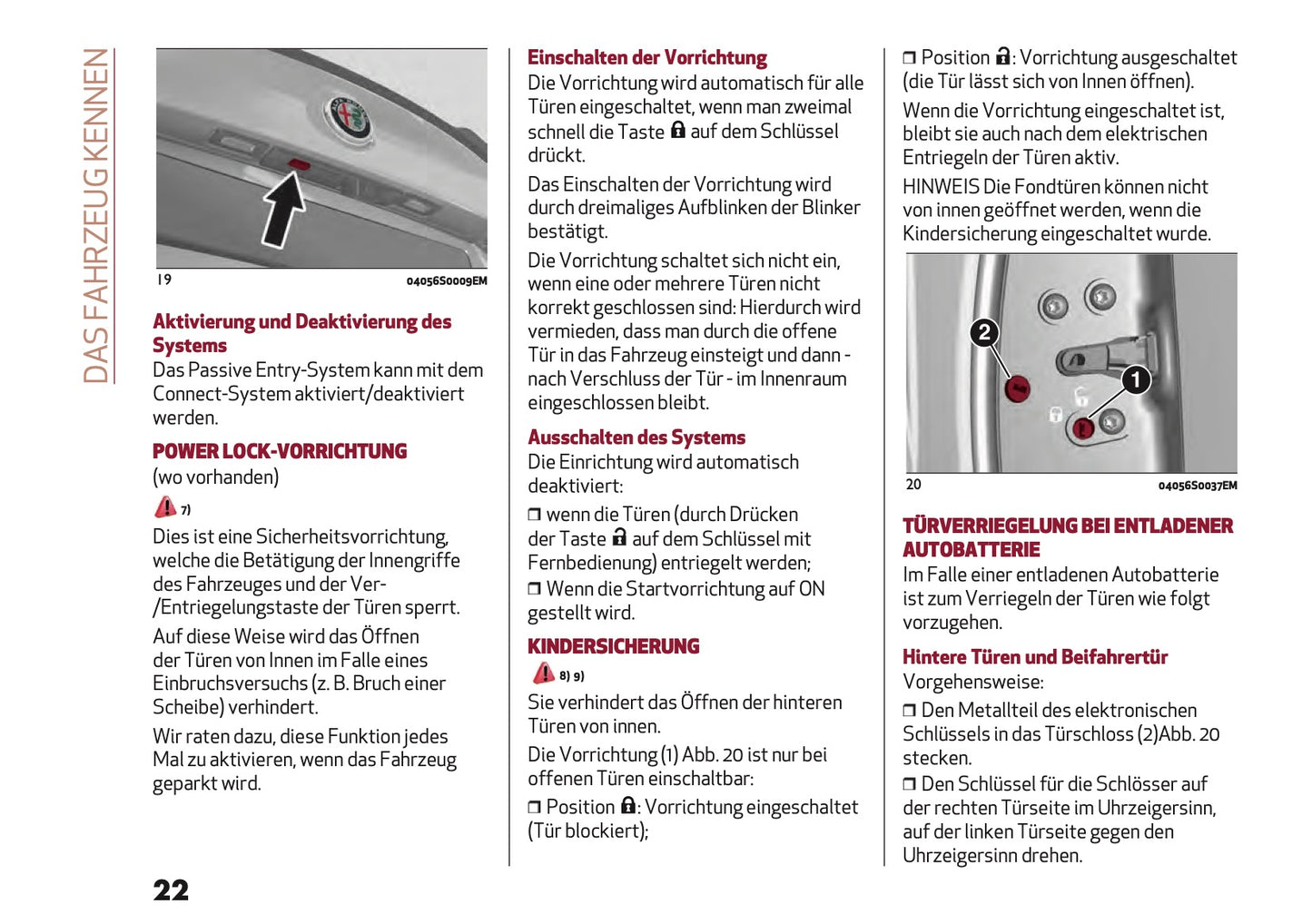 2023 Alfa Romeo Giulia Bedienungsanleitung | Deutsch