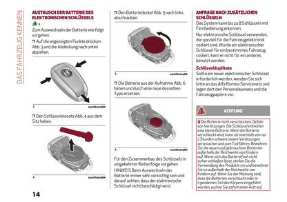 2024-2025 Alfa Romeo Giulia Bedienungsanleitung | Deutsch