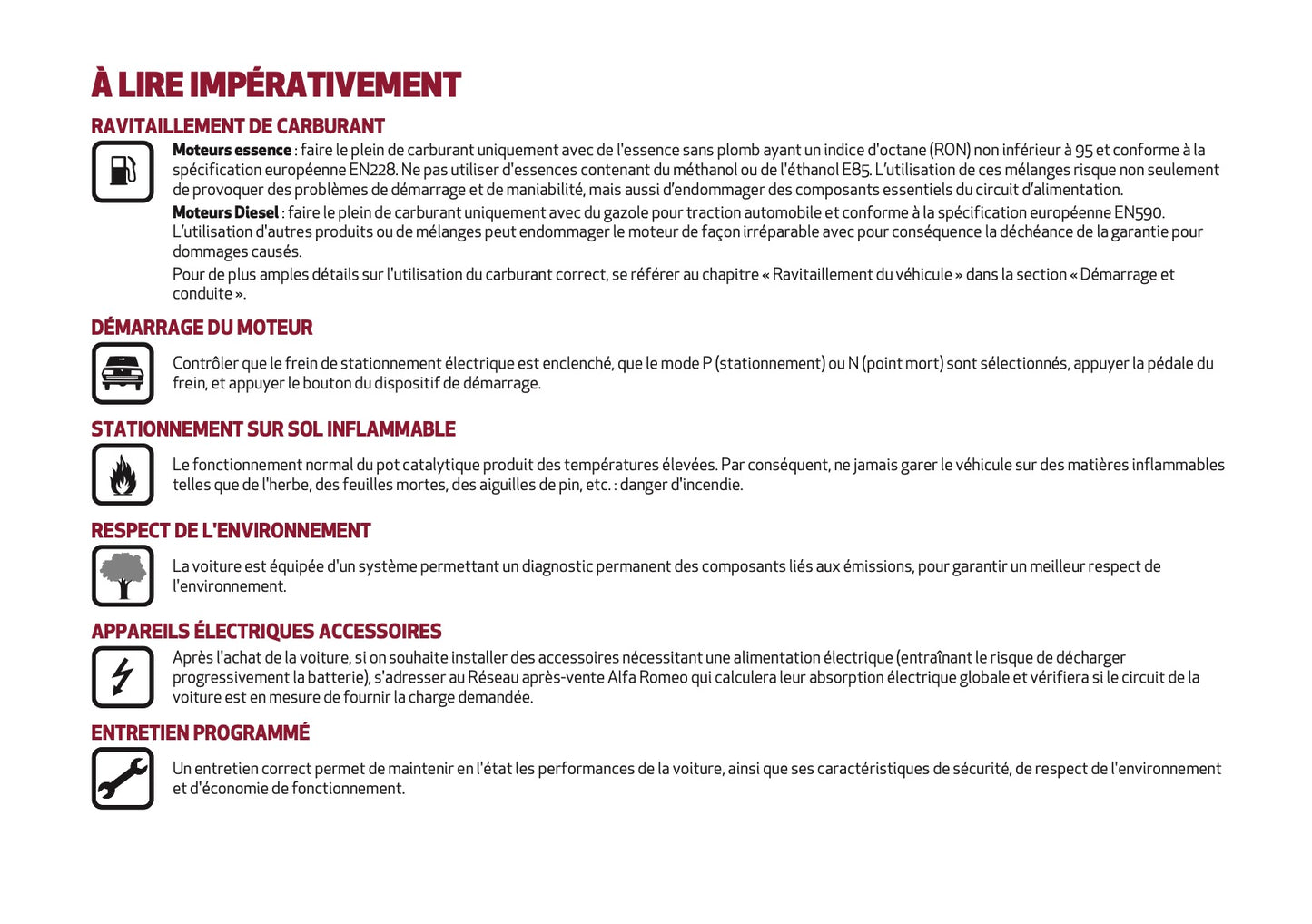 2023 Alfa Romeo Giulia Owner's Manual | French