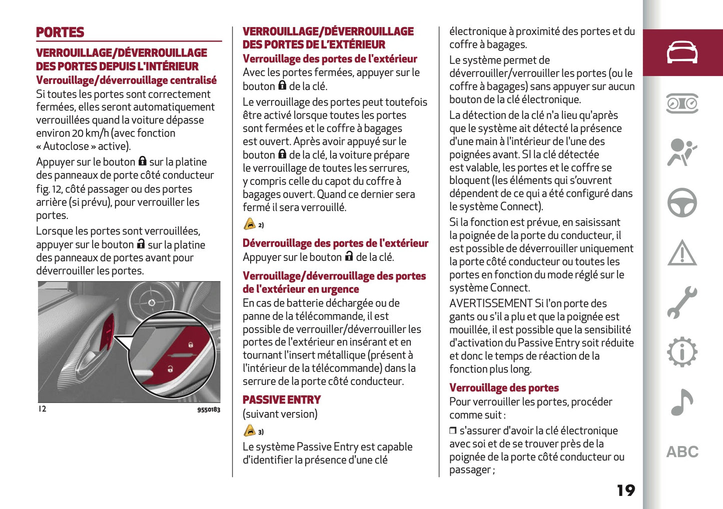 2024-2025 Alfa Romeo Giulia Owner's Manual | French
