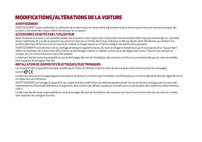 2026 Alfa Romeo Giulia Owner's Manual | French