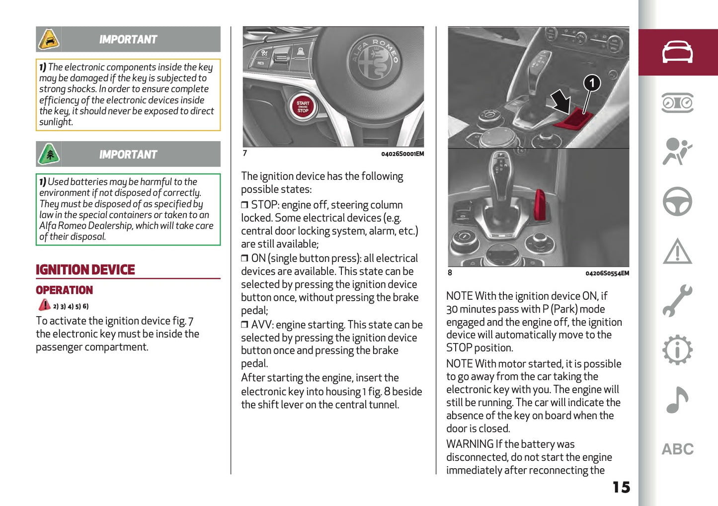 2023 Alfa Romeo Giulia Owner's Manual | English