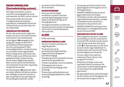 2021-2022 Alfa Romeo Giulia Owner's Manual | Dutch