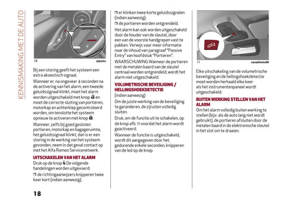 2023 Alfa Romeo Giulia Owner's Manual | Dutch