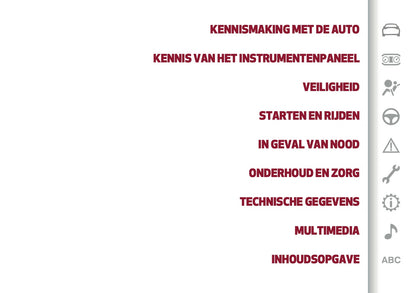 2024-2025 Alfa Romeo Giulia Owner's Manual | Dutch