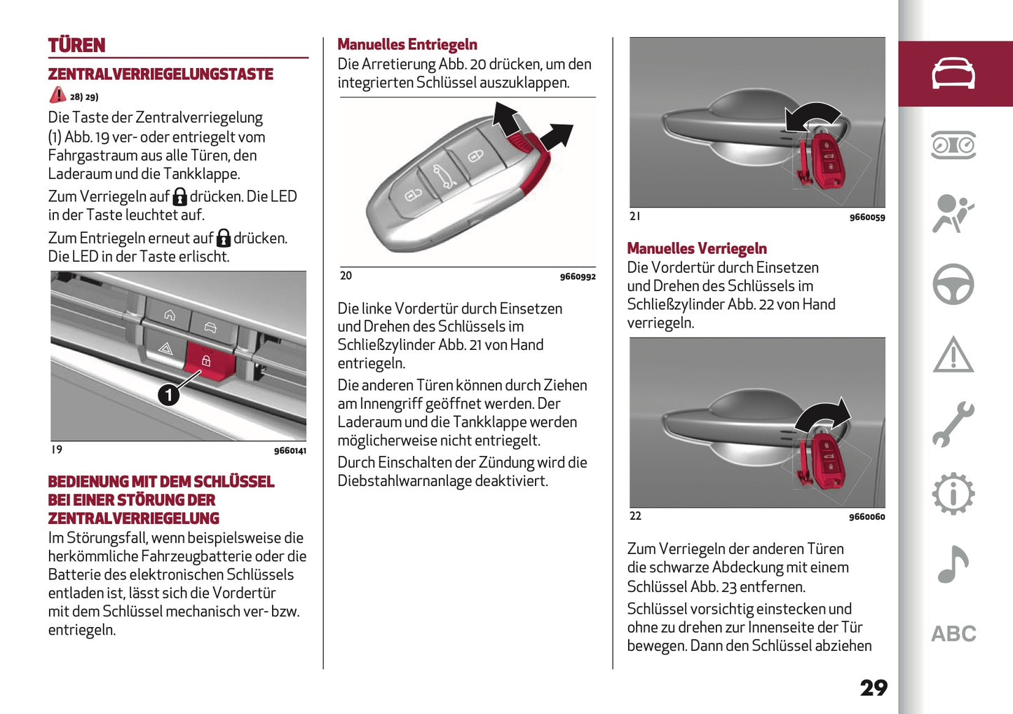 2025 Alfa Romeo Junior Bedienungsanleitung | Deutsch