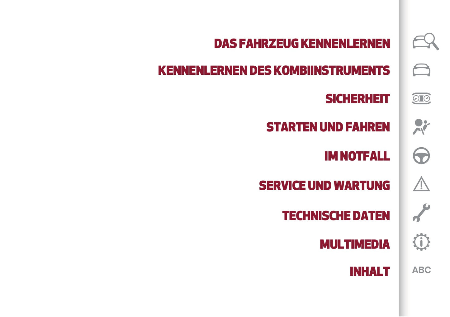 2025 Alfa Romeo Junior Bedienungsanleitung | Deutsch