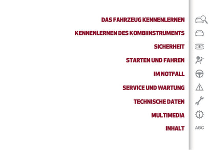 2026 Alfa Romeo Junior Bedienungsanleitung | Deutsch