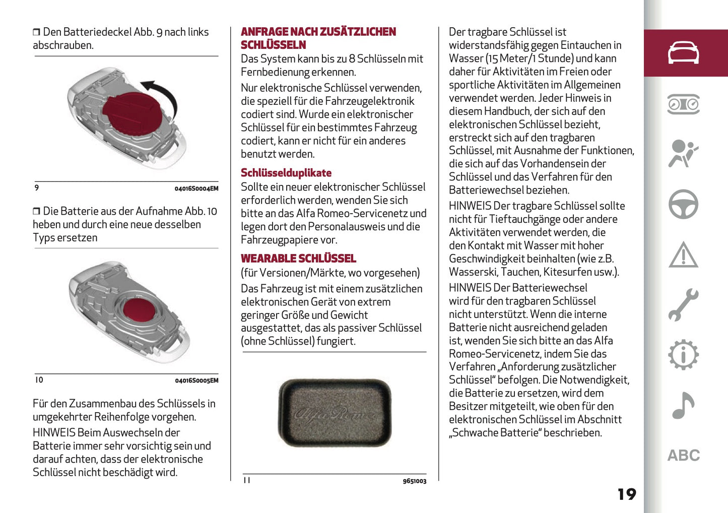 2024-2025 Alfa Romeo Tonale Bedienungsanleitung | Deutsch