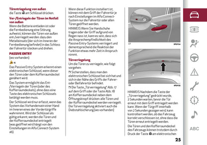 2024-2025 Alfa Romeo Tonale Bedienungsanleitung | Deutsch
