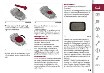 2024-2025 Alfa Romeo Tonale Owner's Manual | French