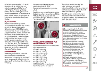 2024-2025 Alfa Romeo Tonale Owner's Manual | Dutch