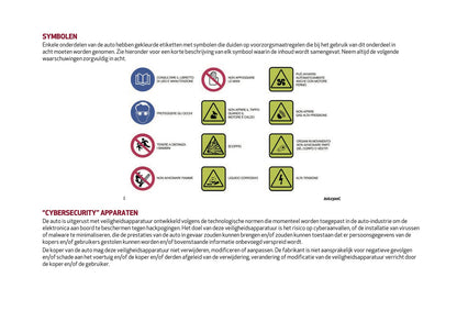 2024-2025 Alfa Romeo Tonale Owner's Manual | Dutch