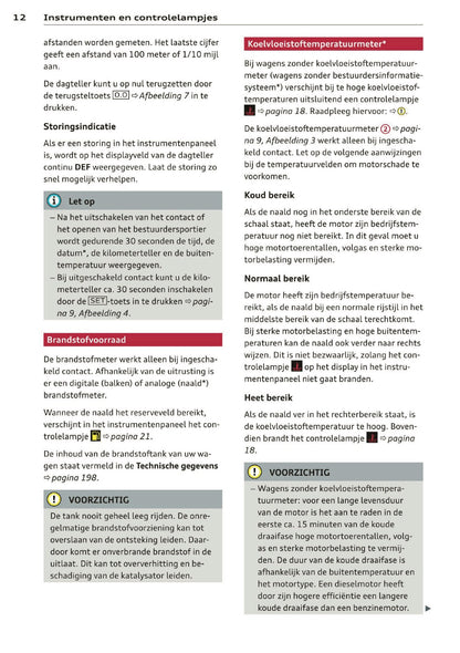 2012 Audi A1 Owner's Manual | Dutch