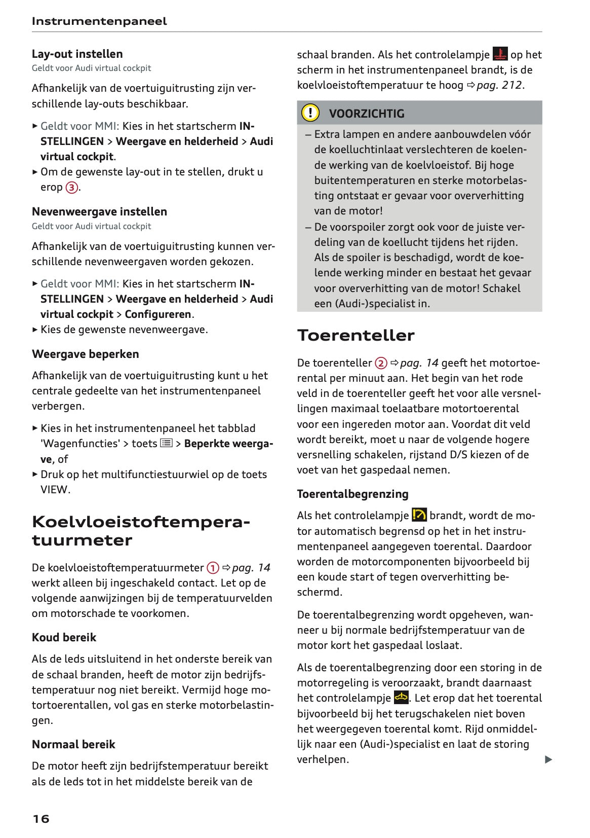 2022-2023 Audi A1 Owner's Manual | Dutch