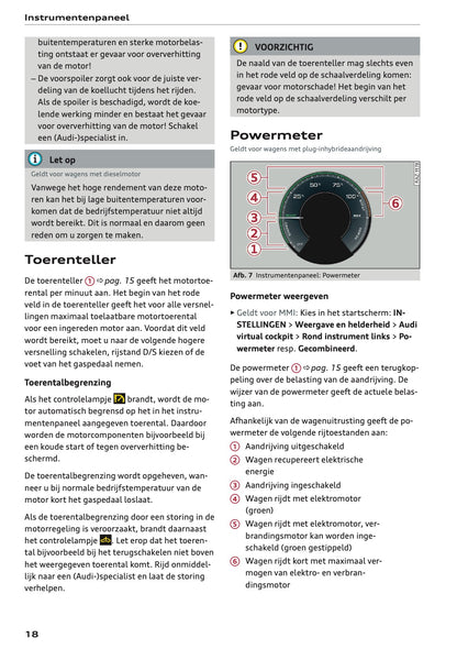 2020-2021 Audi A3 Owner's Manual | Dutch