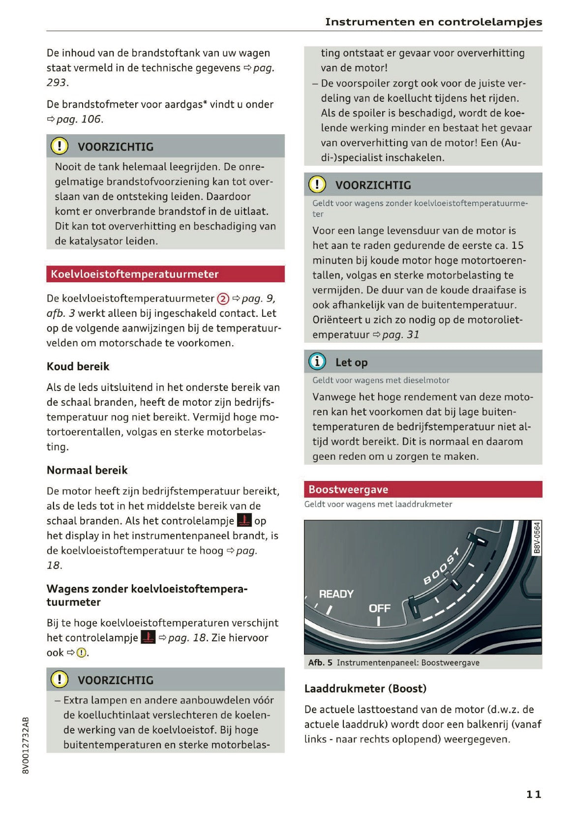 2016 Audi A3/S3 Owner's Manual | Dutch