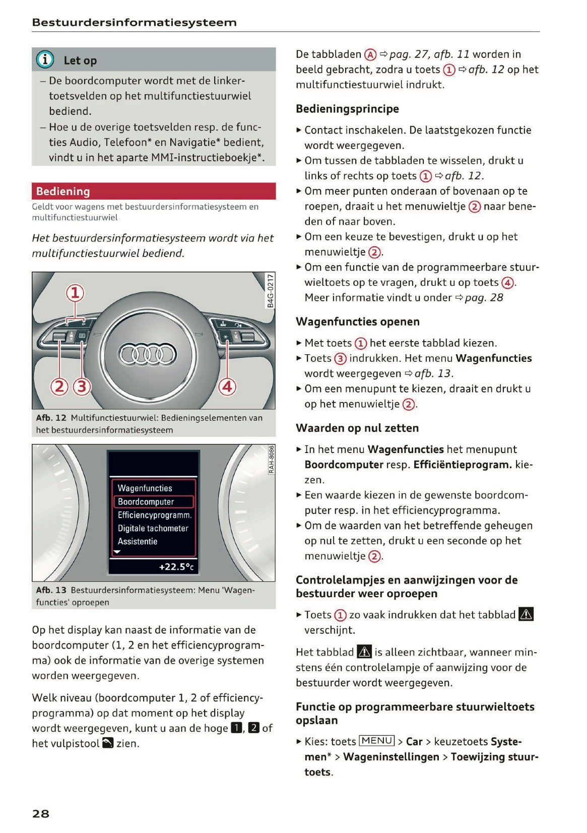 2016 Audi A3/S3 Owner's Manual | Dutch