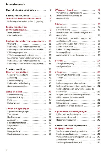 2016 Audi A3/S3 Owner's Manual | Dutch