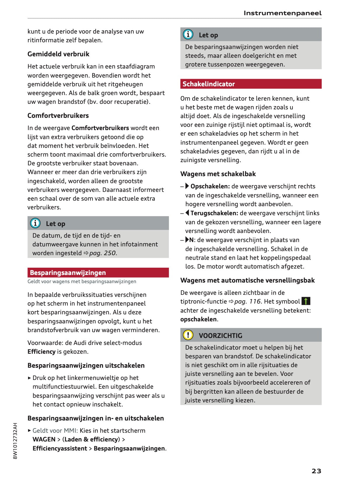 2021-2022 Audi A4 Owner's Manual | Dutch