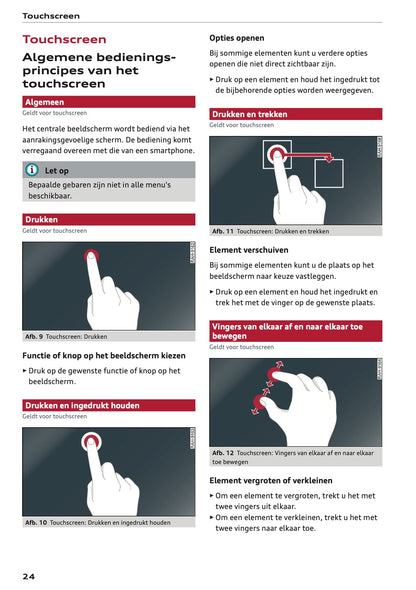 2021-2022 Audi A4 Owner's Manual | Dutch