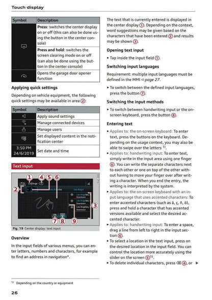 2024 Audi A4 Owner's Manual | English US