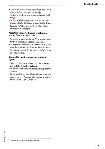 2024 Audi A4 Owner's Manual | English US