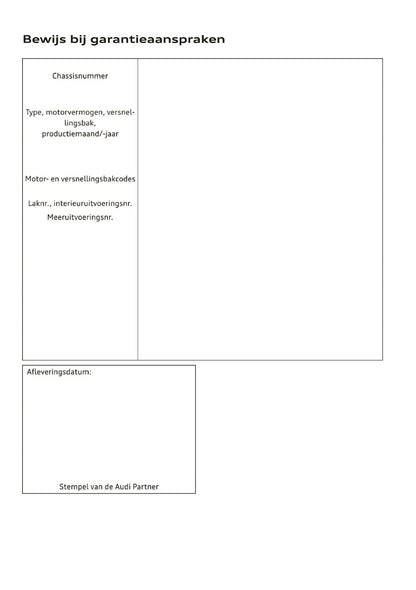 2020 Audi A5 Owner's Manual | Dutch