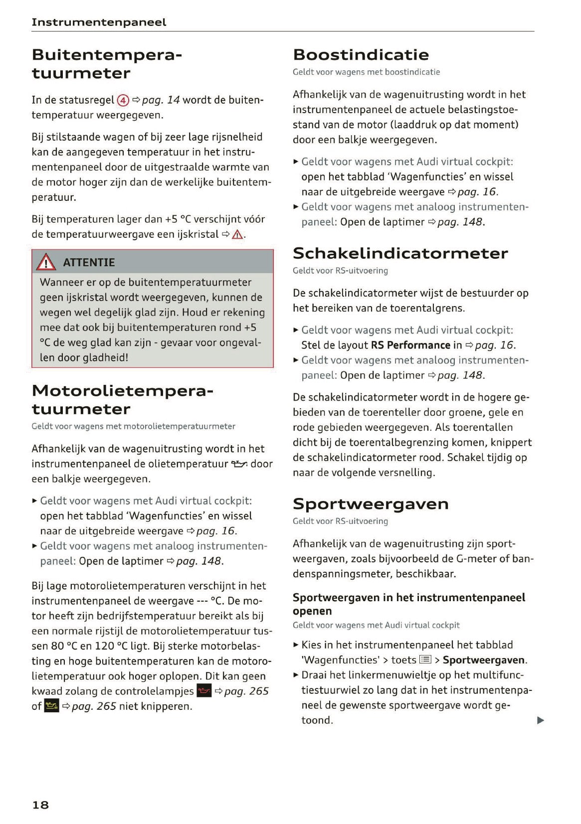 2020 Audi A5 Owner's Manual | Dutch