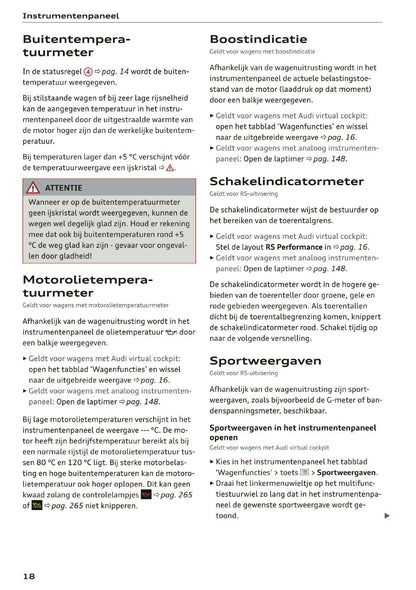 2020 Audi A5 Owner's Manual | Dutch