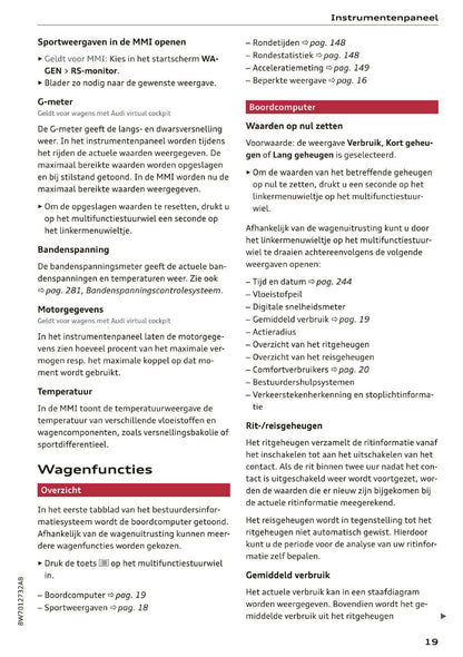 2020 Audi A5 Owner's Manual | Dutch