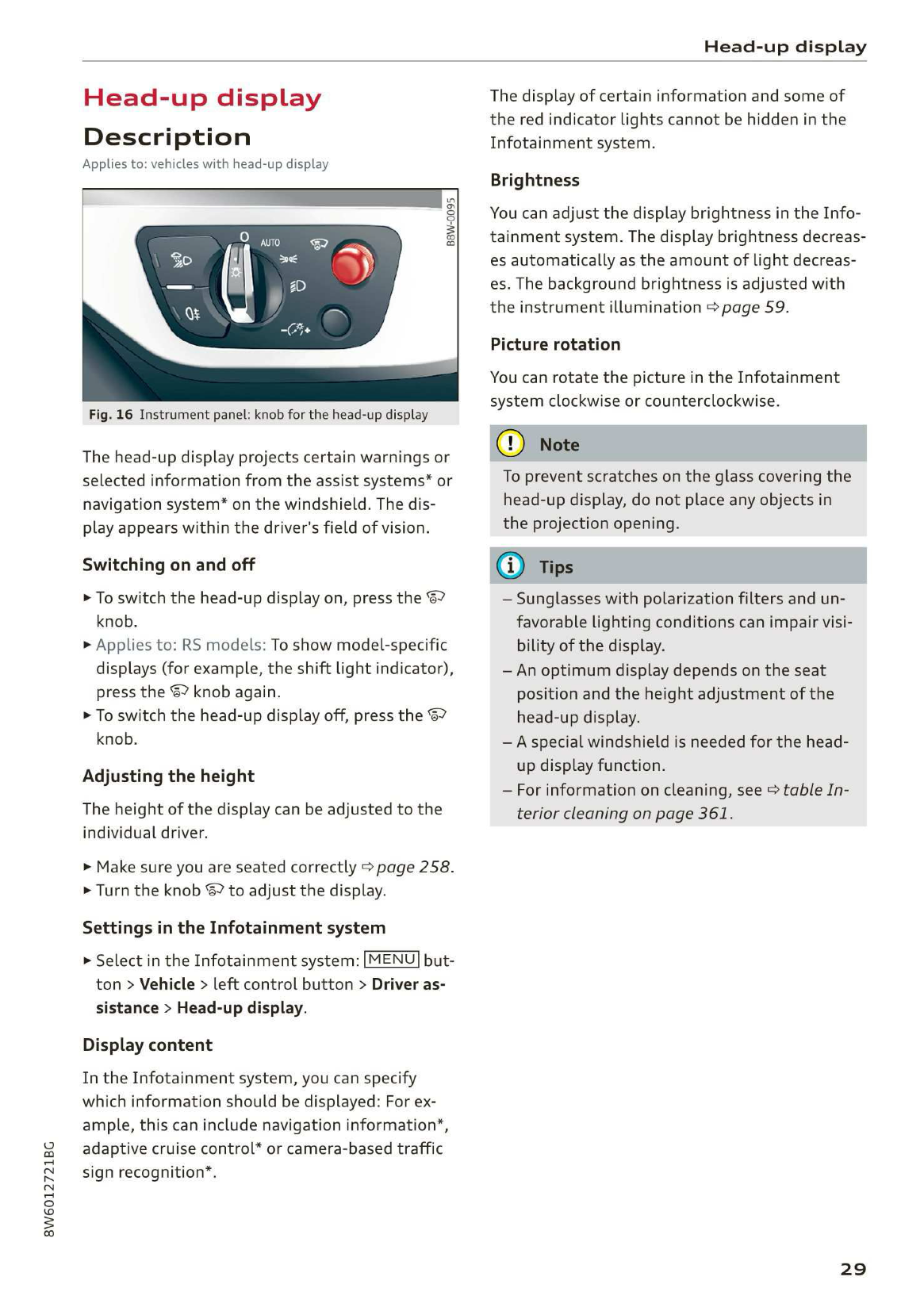 2019 Audi A5/S5 Owner's Manual | English