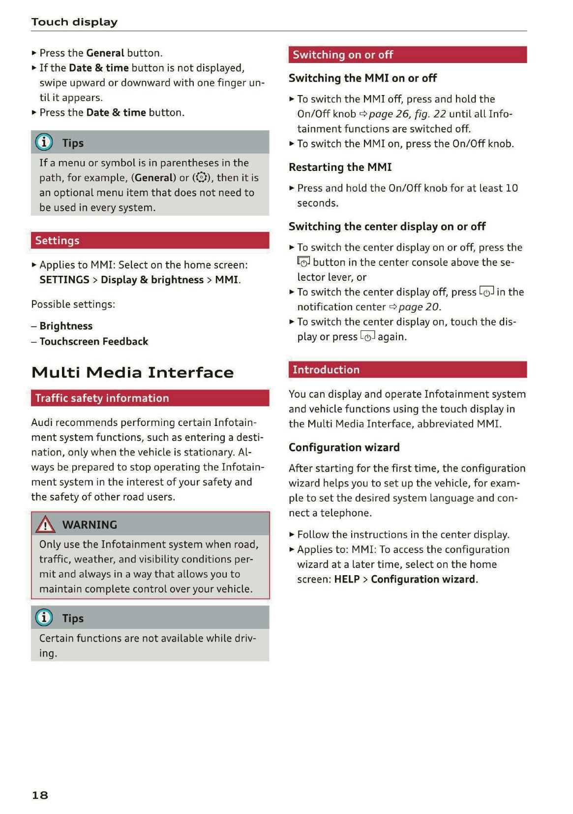 2020 Audi A5 Owner's Manual | English US