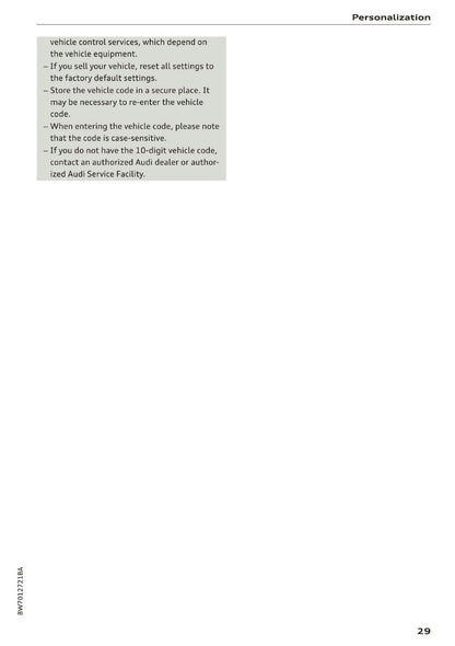 2020 Audi A5 Owner's Manual | English US